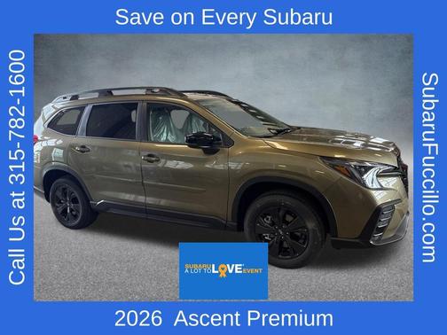 Autumn Green Metallic 2026 Subaru Ascent Premium