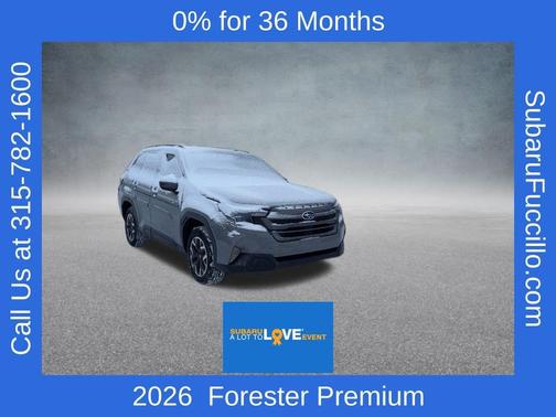 Riverrock Green 2026 Subaru Forester Premium