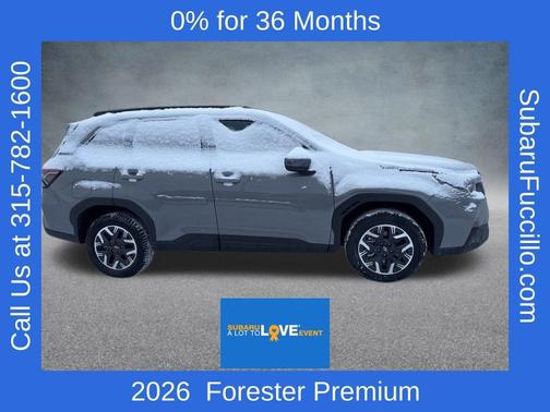 Riverrock Green 2026 Subaru Forester Premium