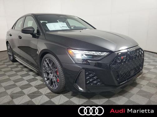 mythos black metallic 2026 Audi RS 3 TFSI quattro S tronic