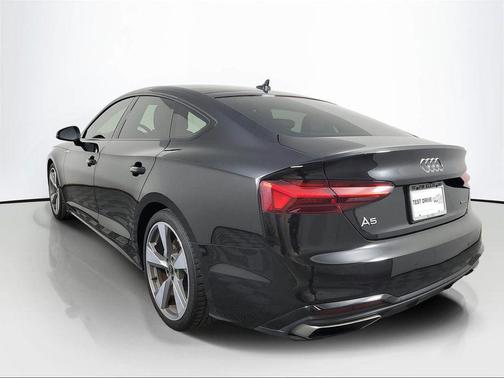Mythos Black Metallic 2021 Audi A5 Sportback 45 S Line Premium Plus
