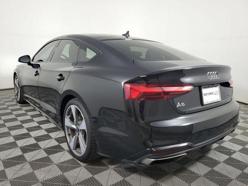 Black Metallic 2021 Audi A5 Sportback 45 S Line Premium Plus