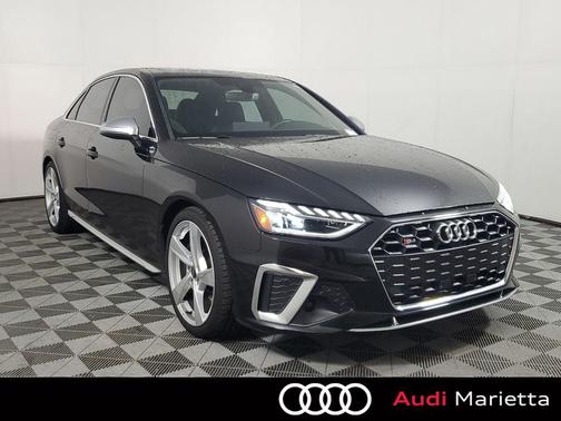 Mythos Black Metallic 2023 Audi S4 Premium TFSI quattro Tiptronic