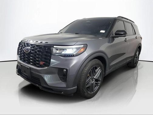 Carbonized Gray Metallic 2025 Ford Explorer ST