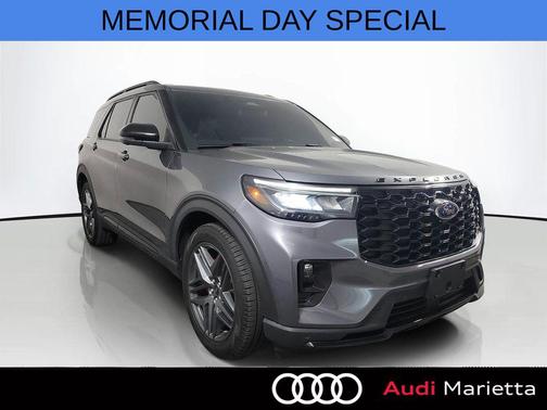 Carbonized Gray Metallic 2025 Ford Explorer ST