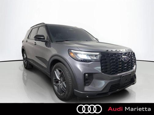 Carbonized Gray Metallic 2025 Ford Explorer ST