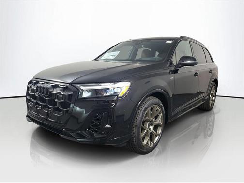 Mythos Black Metallic 2026 Audi Q7 55 Prestige