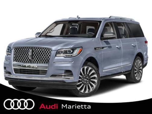 Pristine White Metallic Tri-Coat 2024 Lincoln Navigator Black Label