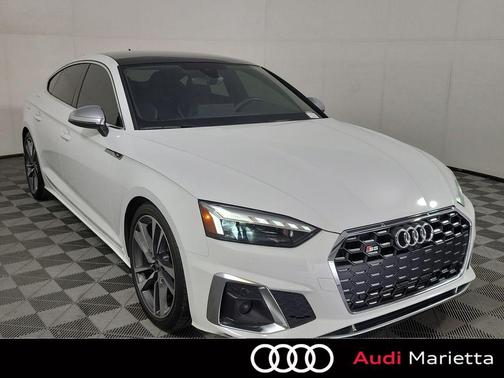 Ibis White 2022 Audi S5 Premium TFSI quattro Tiptronic