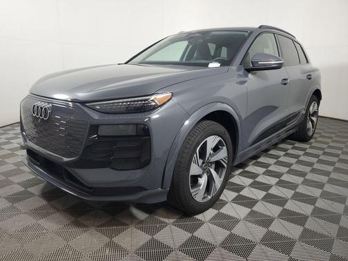 Gray 2025 Audi Q6 e-tron Premium Plus quattro