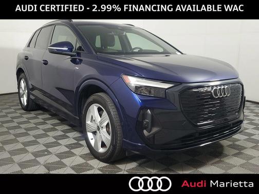 Navarra Blue Metallic 2023 Audi Q4 e-tron Premium Plus 50 quattro