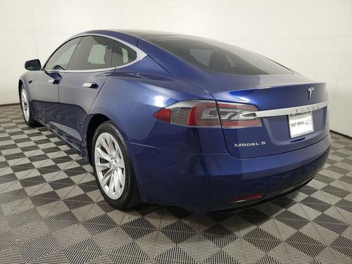 Blue 2018 Tesla Model S 75D