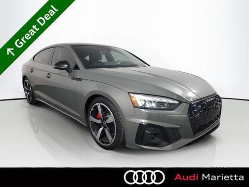 Chronos Gray Metallic 2023 Audi A5 Sportback 45 S Line Prestige