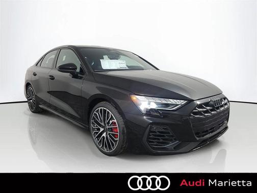 mythos black metallic 2026 Audi S3 TFSI quattro S tronic