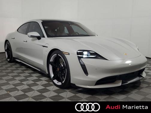 Chalk 2021 Porsche Taycan Turbo