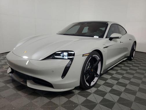Chalk 2021 Porsche Taycan Turbo