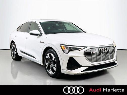 Glacier White 2021 Audi e-tron Sportback Premium Plus