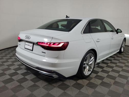 Glacier White Metallic 2024 Audi A4 45 S line Premium Plus
