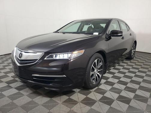 Basque Red Pearl II 2015 Acura TLX Tech