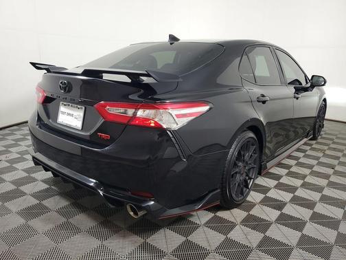 Midnight Black Metallic 2020 Toyota Camry TRD