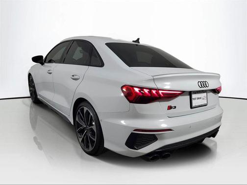 Glacier White Metallic 2024 Audi S3 Premium Plus TFSI quattro S tronic