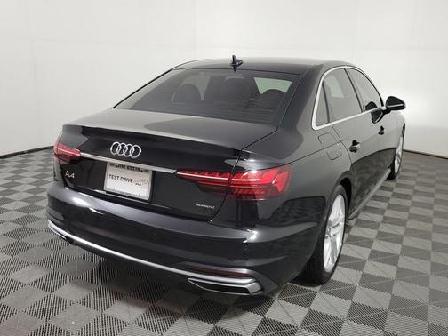 Mythos Black Metallic 2023 Audi A4 45 S line Premium Plus