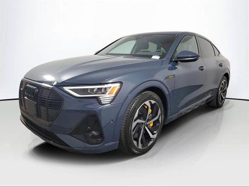 Plasma Blue Metallic 2023 Audi e-tron Sportback S line Premium Plus