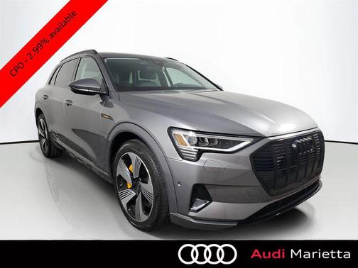 Typhoon Gray Metallic 2023 Audi e-tron Premium Plus quattro