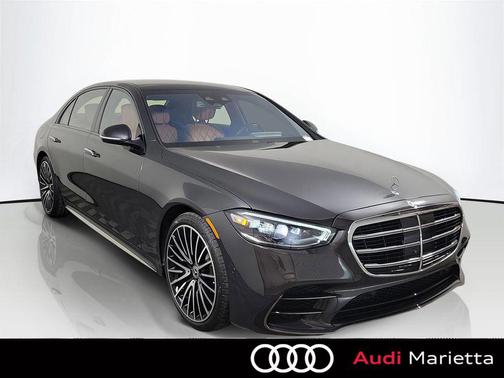 Black 2023 Mercedes-Benz S-Class 4MATIC