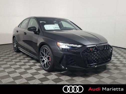 mythos black metallic 2026 Audi RS 3 TFSI quattro S tronic