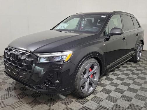 Mythos Black Metallic 2026 Audi Q7 55 Prestige