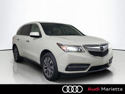 White 2015 Acura MDX 3.5L Technology Package