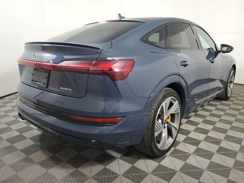 Blue Metallic 2023 Audi e-tron Sportback S line Prestige