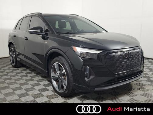 Mythos Black Metallic 2023 Audi Q4 e-tron Premium Plus 50 quattro