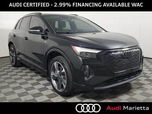 Mythos Black Metallic 2023 Audi Q4 e-tron Premium Plus 50 quattro
