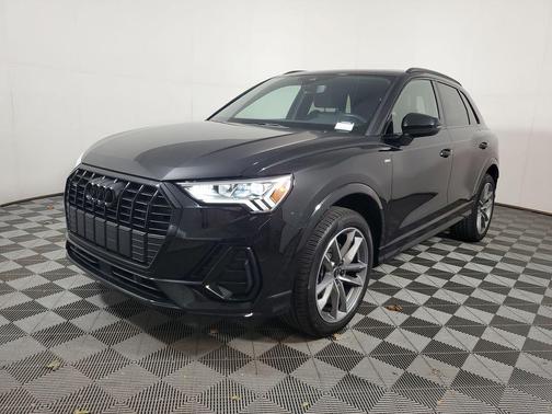 Mythos Black Metallic 2023 Audi Q3 45 S line Premium Plus