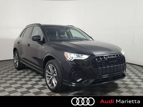 Mythos Black Metallic 2023 Audi Q3 45 S line Premium Plus