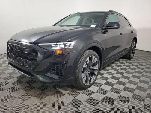 Mythos Black Metallic 2025 Audi Q8 55 Premium