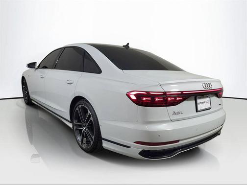 Glacier White 2025 Audi A8 L 55 (Tiptronic)