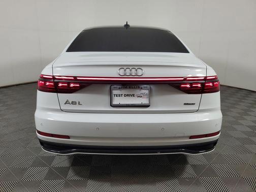 Glacier White 2025 Audi A8 L 55 (Tiptronic)
