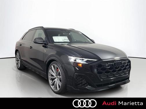 Mythos Black Metallic 2026 Audi Q8 55 Prestige