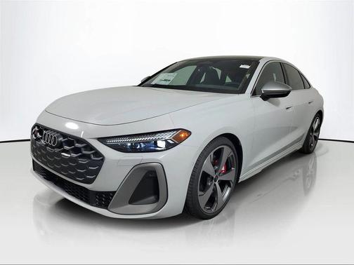 Glacier White Metallic 2026 Audi S5 3.0T Premium Plus