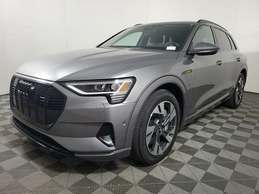 Typhoon Gray Metallic 2023 Audi e-tron Premium quattro