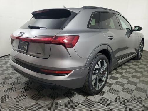 Typhoon Gray Metallic 2023 Audi e-tron Premium quattro