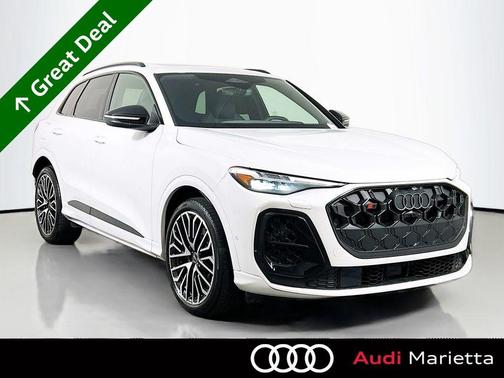 Glacier White 2025 Audi SQ5 3.0T Premium Plus