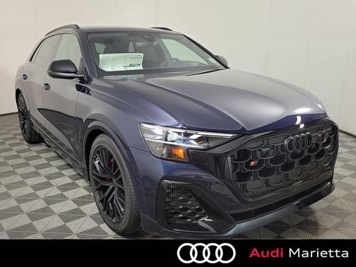 Waitomo Blue Metallic 2026 Audi SQ8 4.0T Prestige