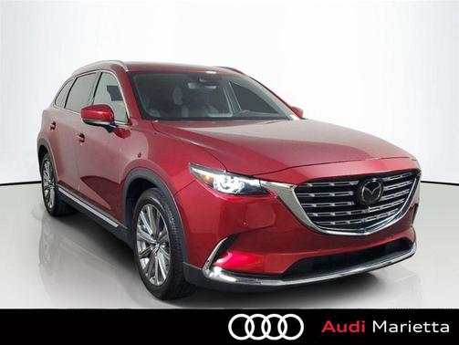 Soul Red Crystal Metallic 2022 Mazda CX-9 Signature