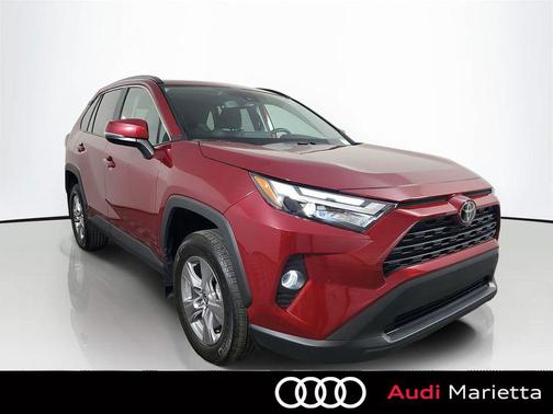 Ruby Flare Pearl 2025 Toyota RAV4 XLE