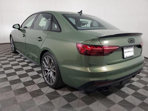 District Green Metallic 2023 Audi S4 Premium Plus TFSI quattro Tiptronic