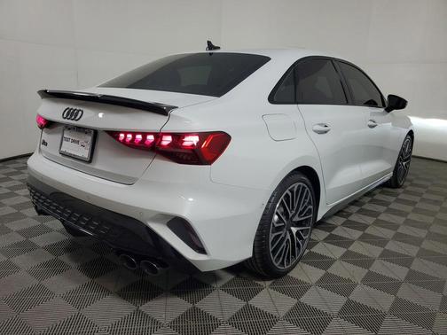 White 2026 Audi S3 TFSI quattro S tronic